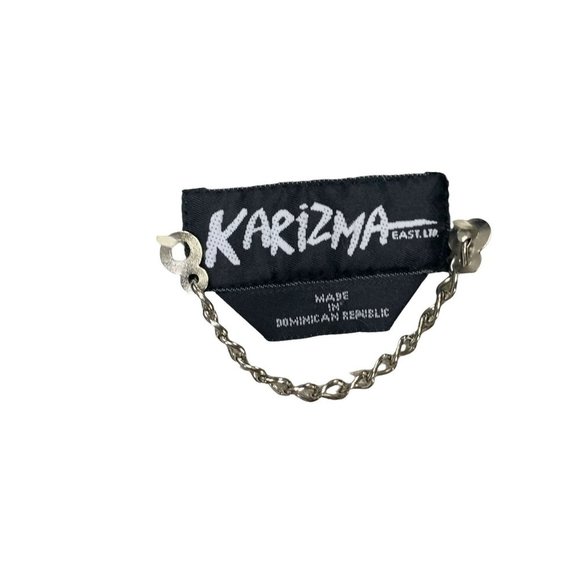 Vintage 90s Grey Cream Unstructured Double Breasted Long Coat Medium - Picture 5 of 10